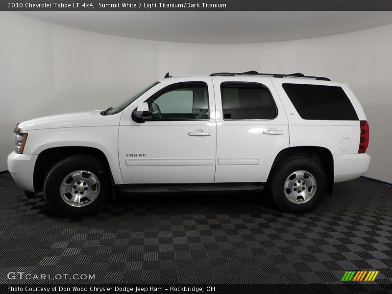 Summit White / Light Titanium/Dark Titanium 2010 Chevrolet Tahoe LT 4x4