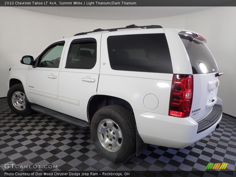 Summit White / Light Titanium/Dark Titanium 2010 Chevrolet Tahoe LT 4x4