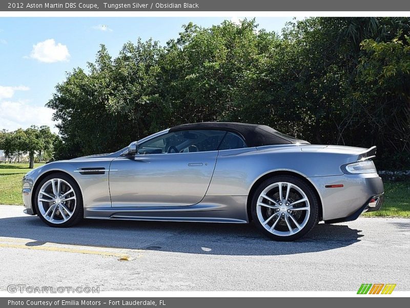 Tungsten Silver / Obsidian Black 2012 Aston Martin DBS Coupe