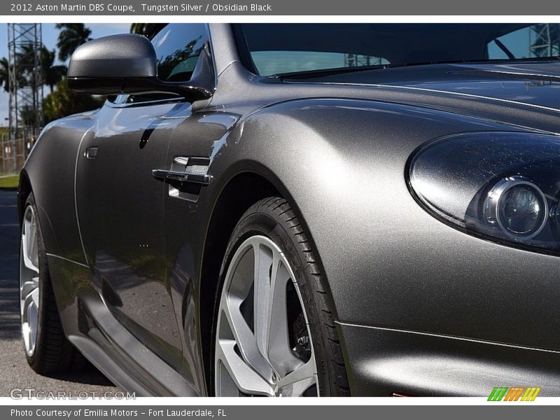 Tungsten Silver / Obsidian Black 2012 Aston Martin DBS Coupe