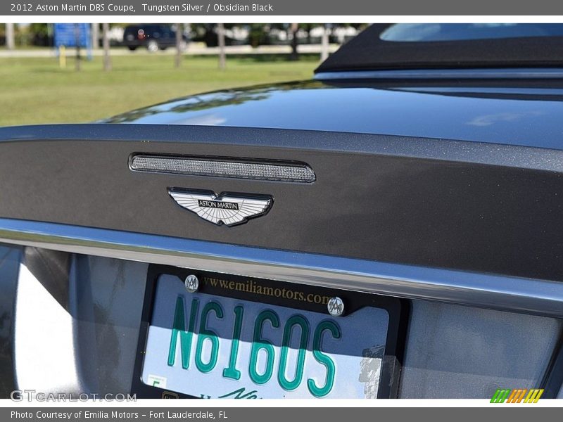 Tungsten Silver / Obsidian Black 2012 Aston Martin DBS Coupe