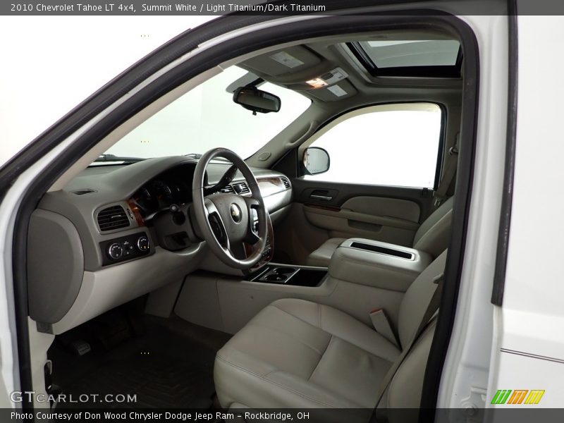 Summit White / Light Titanium/Dark Titanium 2010 Chevrolet Tahoe LT 4x4