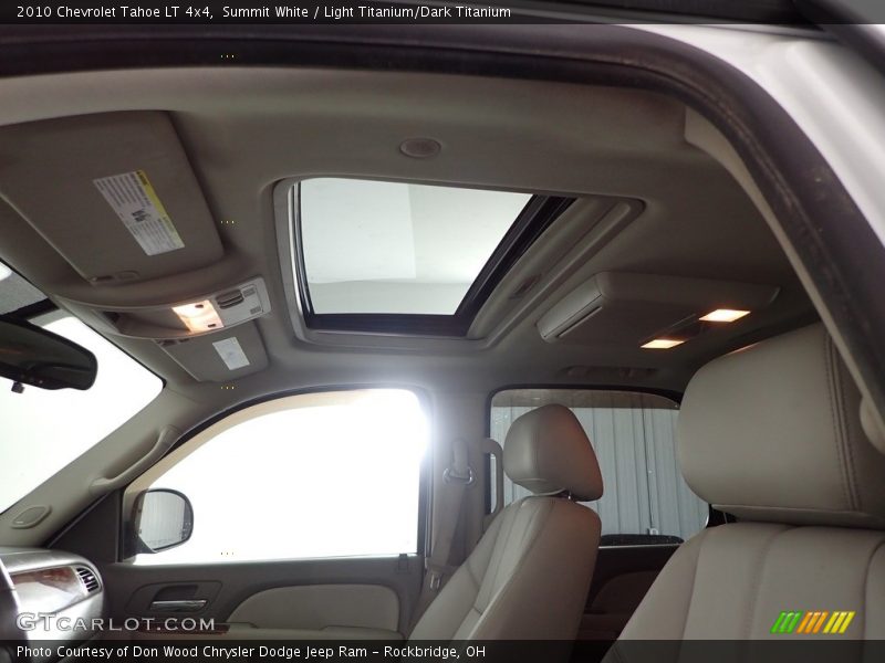 Summit White / Light Titanium/Dark Titanium 2010 Chevrolet Tahoe LT 4x4