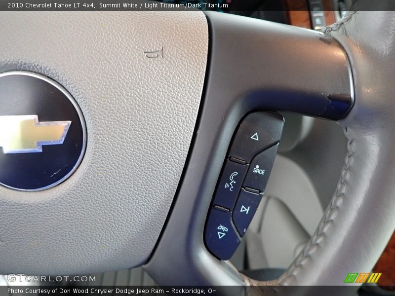 Summit White / Light Titanium/Dark Titanium 2010 Chevrolet Tahoe LT 4x4