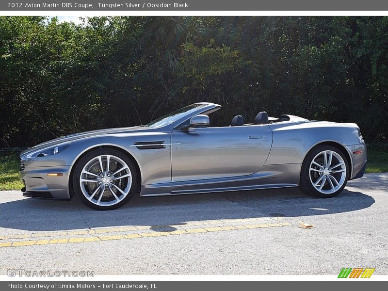Tungsten Silver / Obsidian Black 2012 Aston Martin DBS Coupe