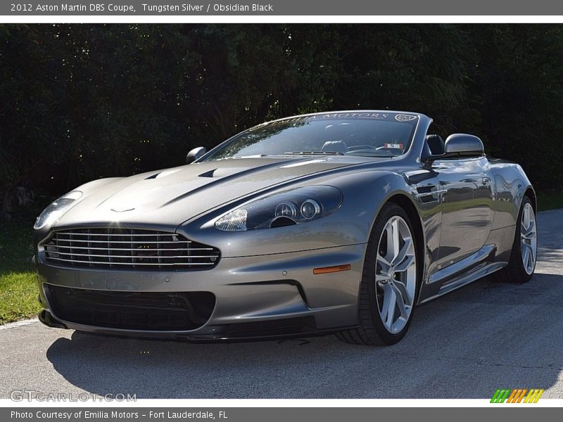 Tungsten Silver / Obsidian Black 2012 Aston Martin DBS Coupe