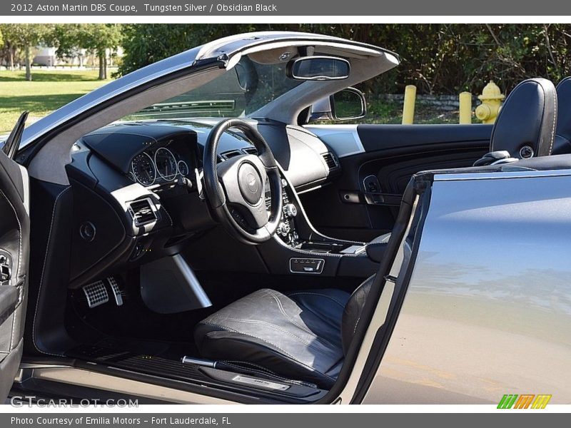 Tungsten Silver / Obsidian Black 2012 Aston Martin DBS Coupe