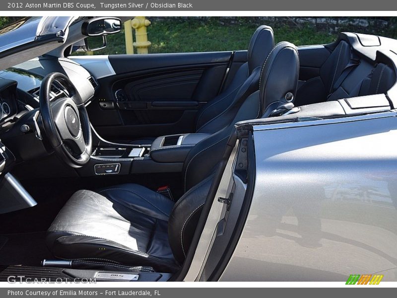 Tungsten Silver / Obsidian Black 2012 Aston Martin DBS Coupe