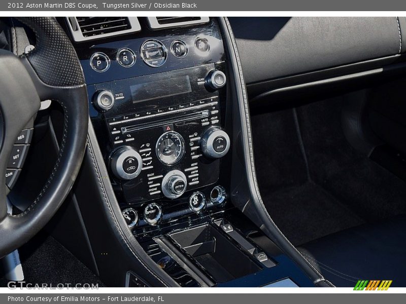 Controls of 2012 DBS Coupe
