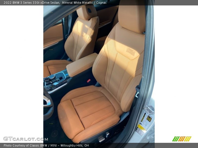 Mineral White Metallic / Cognac 2022 BMW 3 Series 330i xDrive Sedan