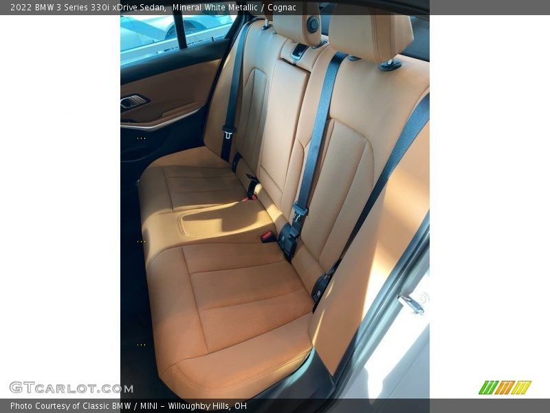 Mineral White Metallic / Cognac 2022 BMW 3 Series 330i xDrive Sedan