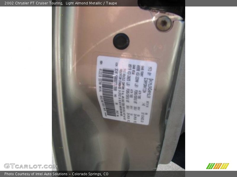 Light Almond Metallic / Taupe 2002 Chrysler PT Cruiser Touring