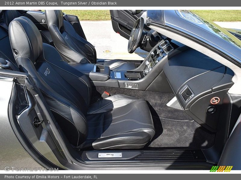 Front Seat of 2012 DBS Coupe