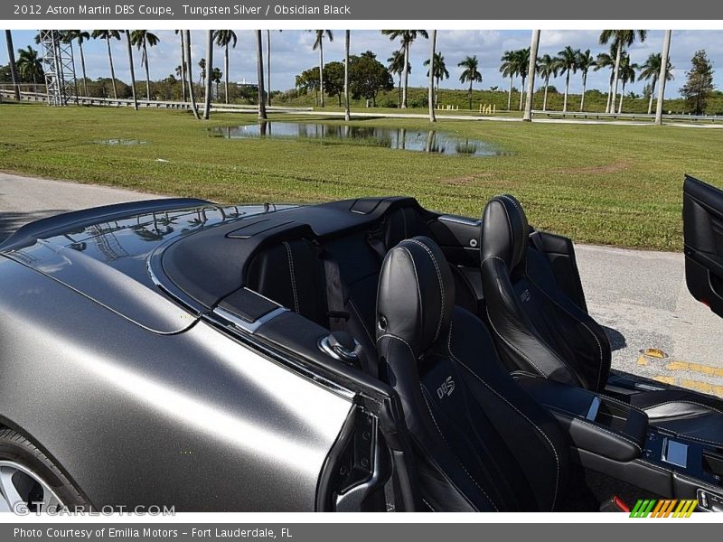 Tungsten Silver / Obsidian Black 2012 Aston Martin DBS Coupe
