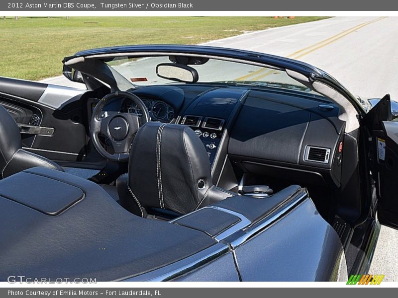 Tungsten Silver / Obsidian Black 2012 Aston Martin DBS Coupe