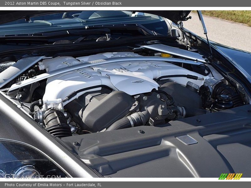  2012 DBS Coupe Engine - 6.0 Liter DOHC 48-Valve V12