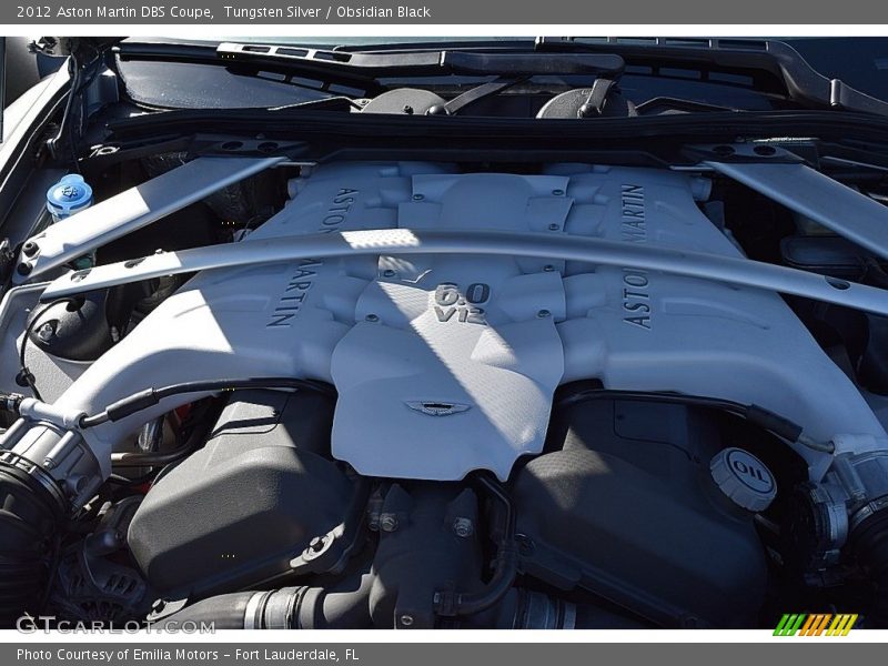  2012 DBS Coupe Engine - 6.0 Liter DOHC 48-Valve V12
