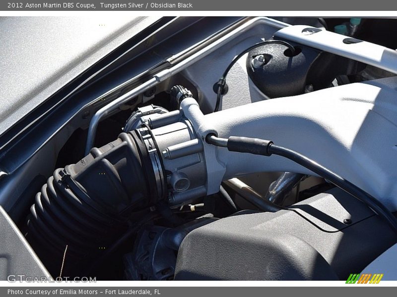 Tungsten Silver / Obsidian Black 2012 Aston Martin DBS Coupe