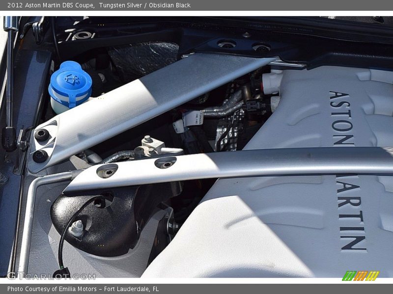  2012 DBS Coupe Engine - 6.0 Liter DOHC 48-Valve V12