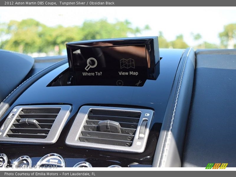 Tungsten Silver / Obsidian Black 2012 Aston Martin DBS Coupe