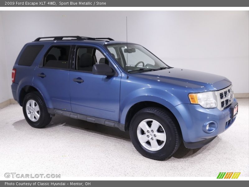 Sport Blue Metallic / Stone 2009 Ford Escape XLT 4WD