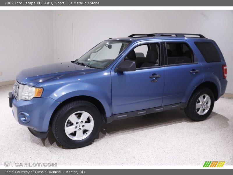 Sport Blue Metallic / Stone 2009 Ford Escape XLT 4WD