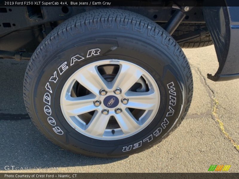 Blue Jeans / Earth Gray 2019 Ford F150 XLT SuperCab 4x4