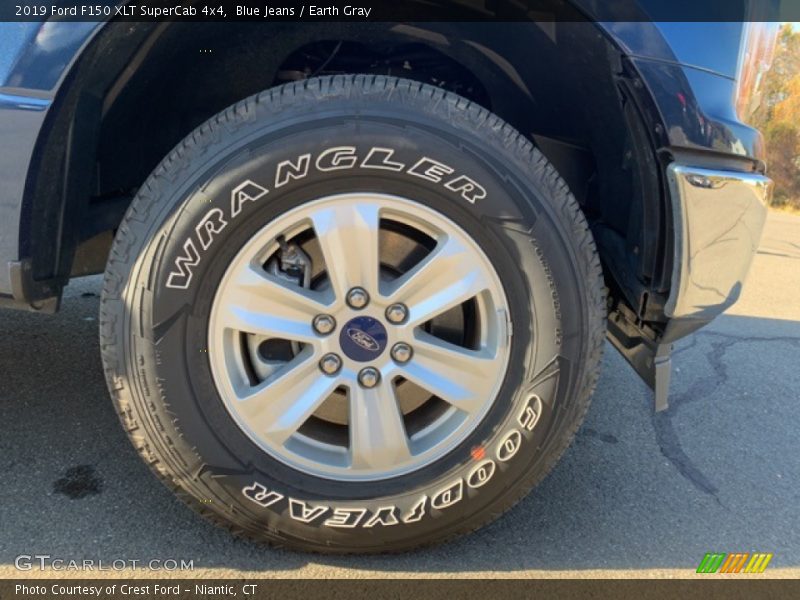 Blue Jeans / Earth Gray 2019 Ford F150 XLT SuperCab 4x4