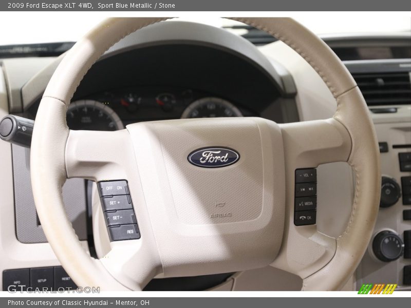Sport Blue Metallic / Stone 2009 Ford Escape XLT 4WD