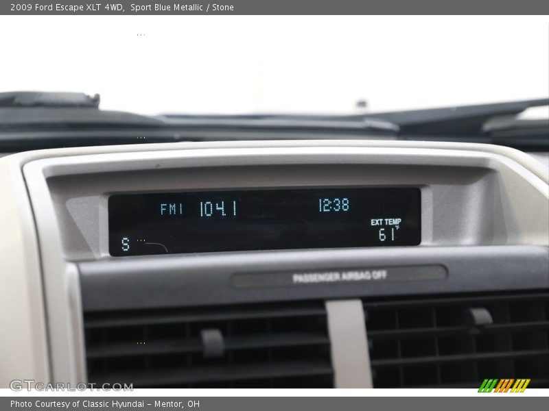 Sport Blue Metallic / Stone 2009 Ford Escape XLT 4WD