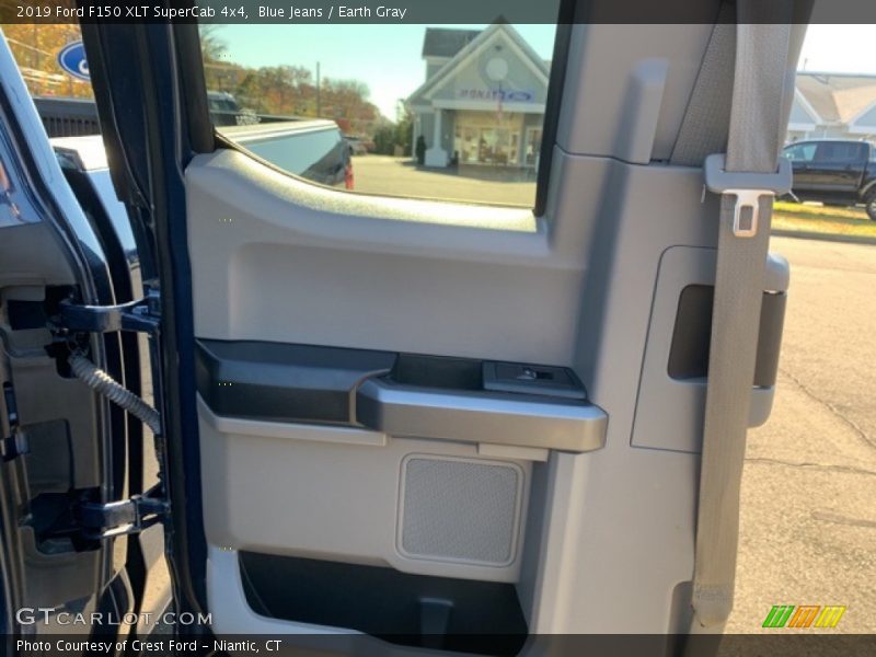 Blue Jeans / Earth Gray 2019 Ford F150 XLT SuperCab 4x4