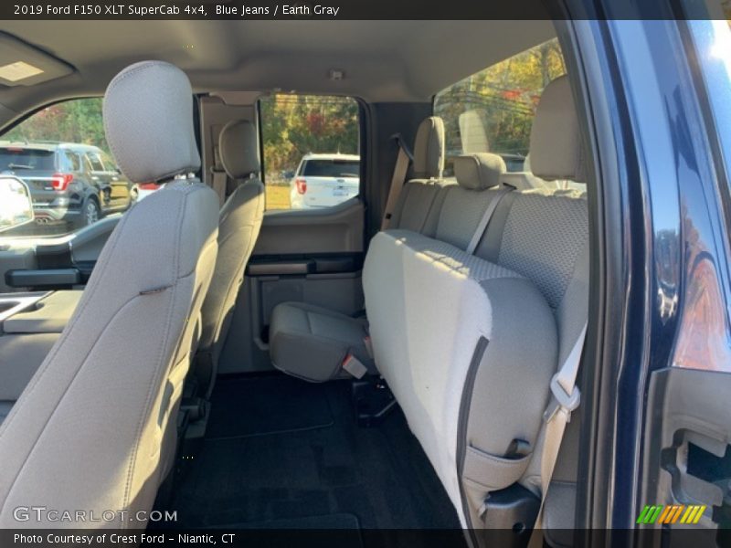 Blue Jeans / Earth Gray 2019 Ford F150 XLT SuperCab 4x4