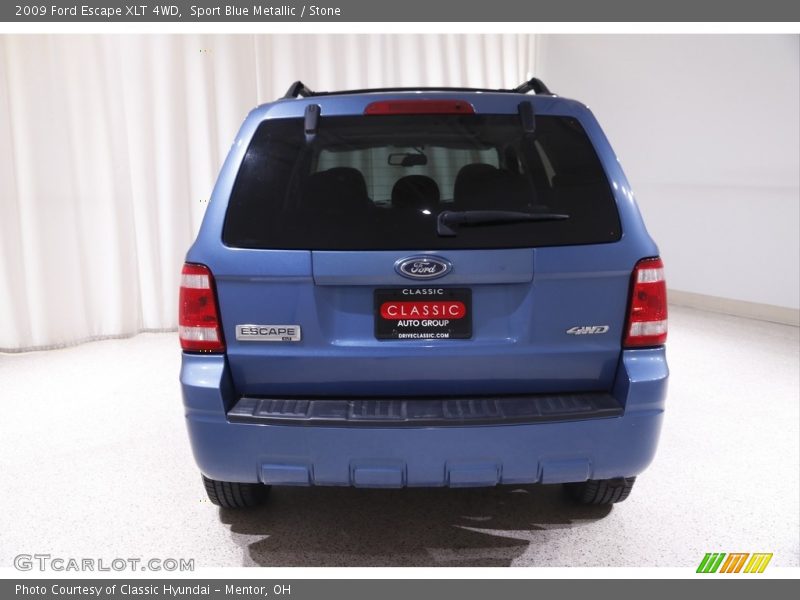 Sport Blue Metallic / Stone 2009 Ford Escape XLT 4WD