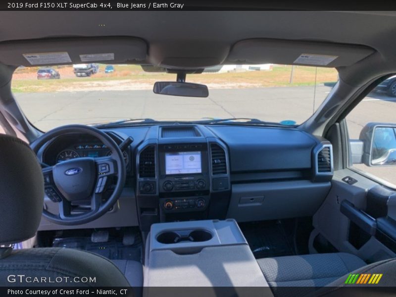 Blue Jeans / Earth Gray 2019 Ford F150 XLT SuperCab 4x4