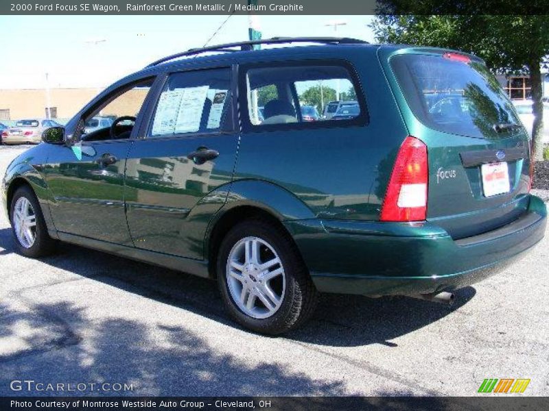 Rainforest Green Metallic / Medium Graphite 2000 Ford Focus SE Wagon