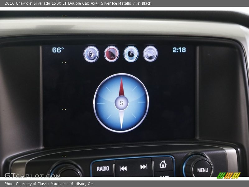Controls of 2016 Silverado 1500 LT Double Cab 4x4