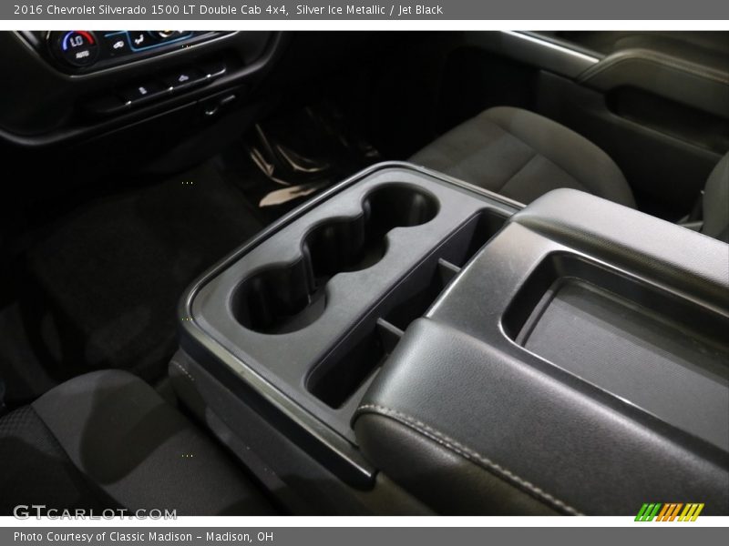 Silver Ice Metallic / Jet Black 2016 Chevrolet Silverado 1500 LT Double Cab 4x4