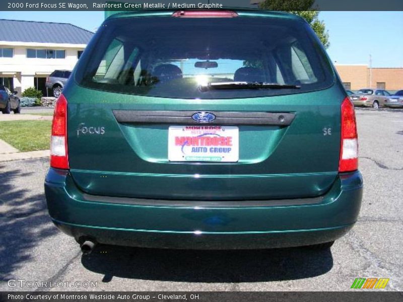 Rainforest Green Metallic / Medium Graphite 2000 Ford Focus SE Wagon