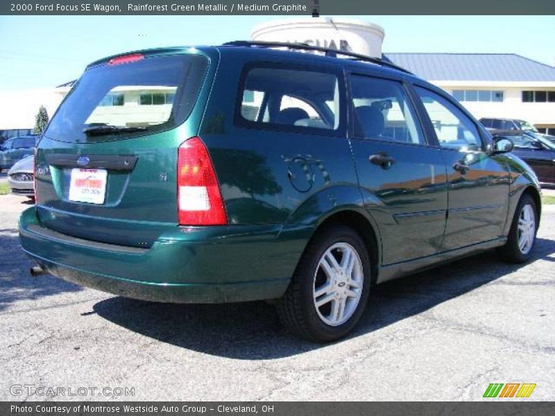 Rainforest Green Metallic / Medium Graphite 2000 Ford Focus SE Wagon