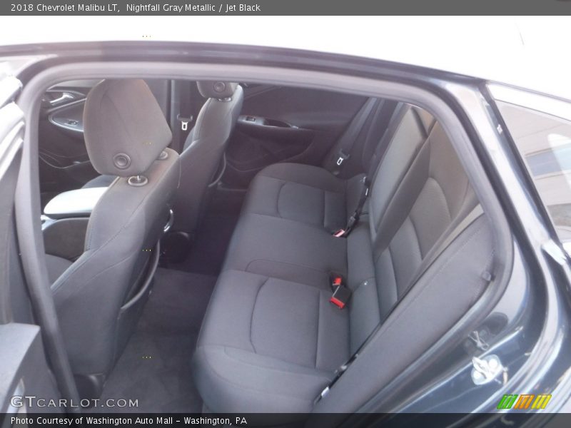 Nightfall Gray Metallic / Jet Black 2018 Chevrolet Malibu LT