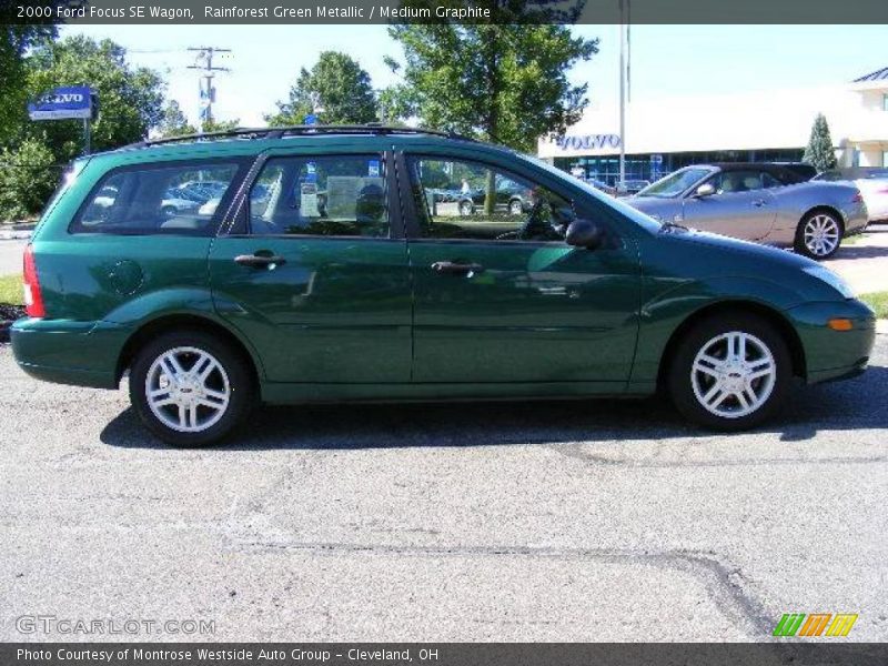 Rainforest Green Metallic / Medium Graphite 2000 Ford Focus SE Wagon