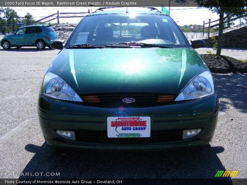 Rainforest Green Metallic / Medium Graphite 2000 Ford Focus SE Wagon