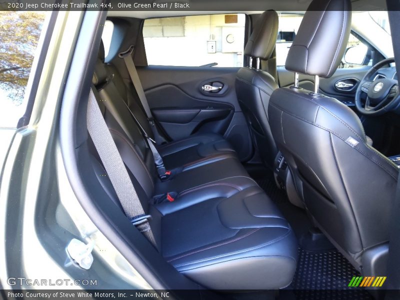 Olive Green Pearl / Black 2020 Jeep Cherokee Trailhawk 4x4