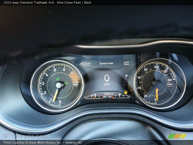 Olive Green Pearl / Black 2020 Jeep Cherokee Trailhawk 4x4