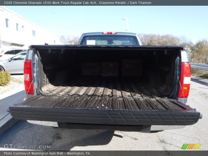 Graystone Metallic / Dark Titanium 2008 Chevrolet Silverado 1500 Work Truck Regular Cab 4x4