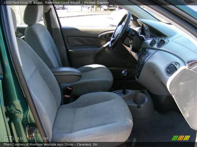 Rainforest Green Metallic / Medium Graphite 2000 Ford Focus SE Wagon