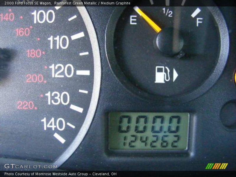 Rainforest Green Metallic / Medium Graphite 2000 Ford Focus SE Wagon