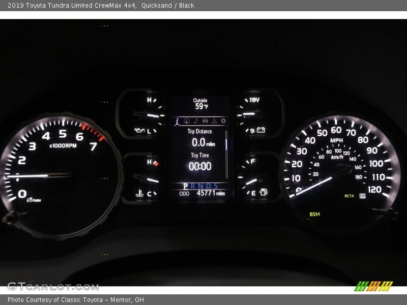 Quicksand / Black 2019 Toyota Tundra Limited CrewMax 4x4