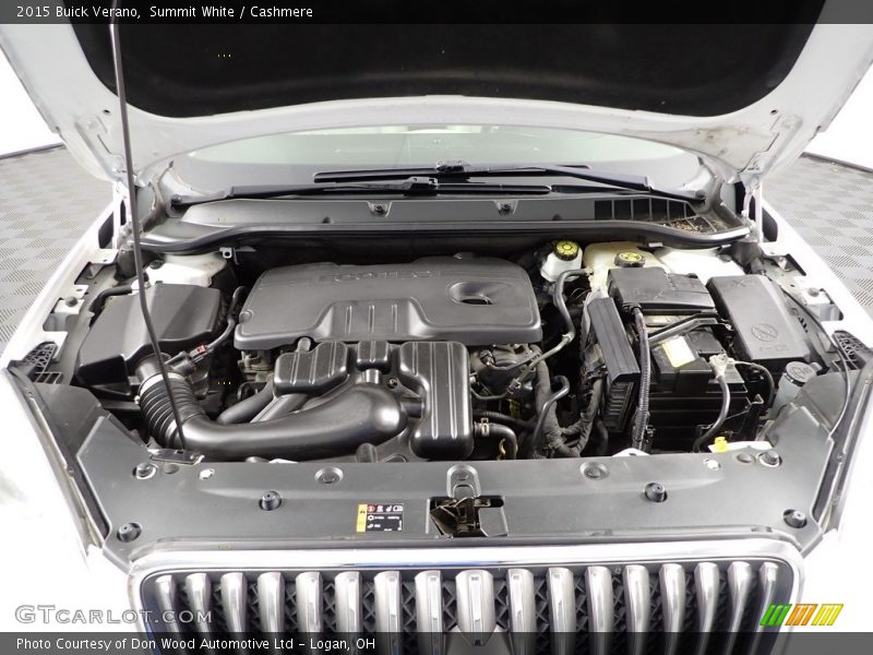  2015 Verano  Engine - 2.4 Liter DI DOHC 16-Valve VVT 4 Cylinder