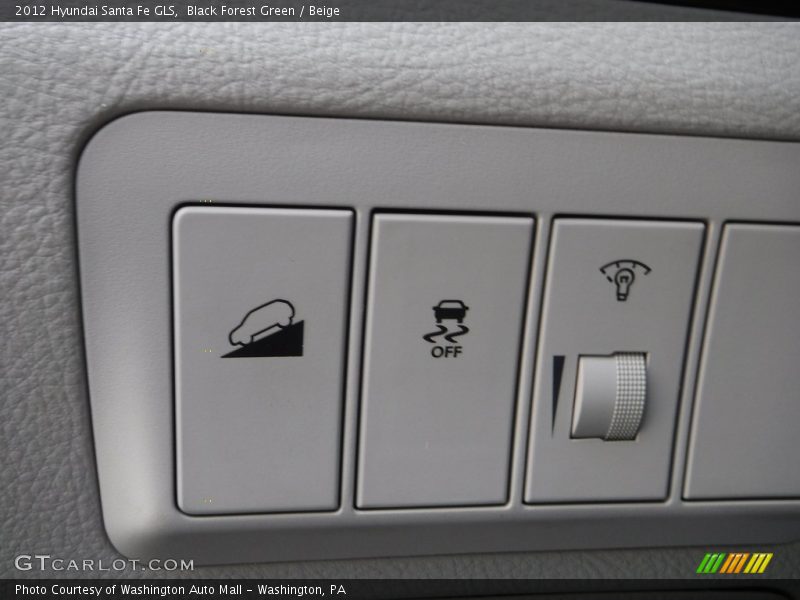 Black Forest Green / Beige 2012 Hyundai Santa Fe GLS